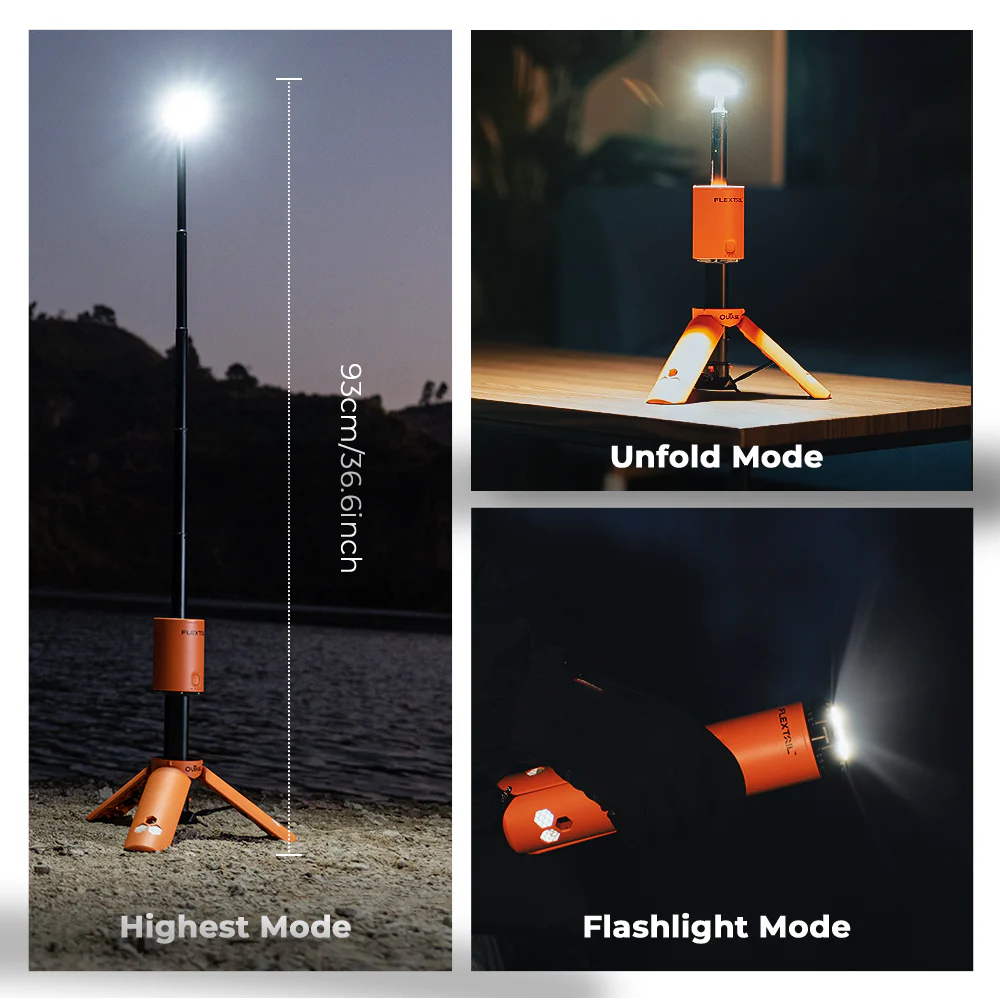 EVO LANTERN - FLEXTAIL x OuTask 2-in-1 Telescopic Lantern for Versatile Lighting(US Clearance) - Image 2