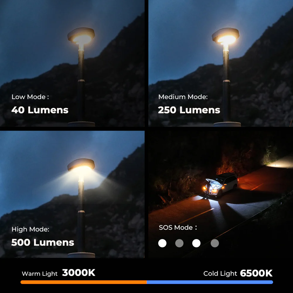 EVO LANTERN - FLEXTAIL x OuTask 2-in-1 Telescopic Lantern for Versatile Lighting(US Clearance) - Image 4