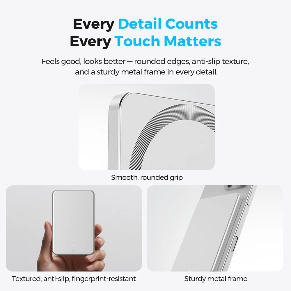 Zero Power Metal 5000- World's Thinnest Power Bank - Image 10