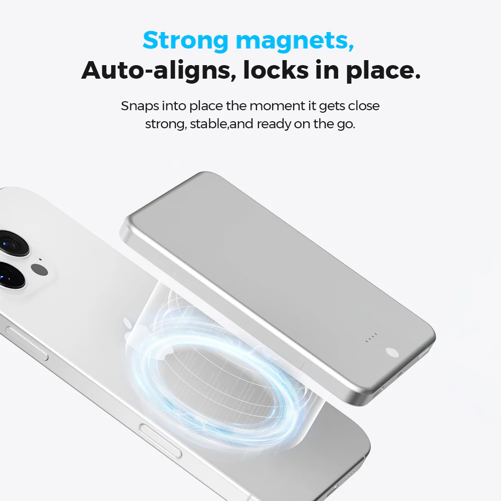 Zero Power Metal 5000- World's Thinnest Power Bank - Image 4