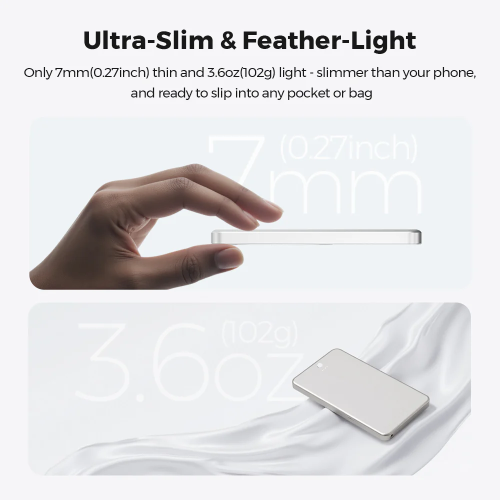 Zero Power Metal 5000- World's Thinnest Power Bank - Image 7