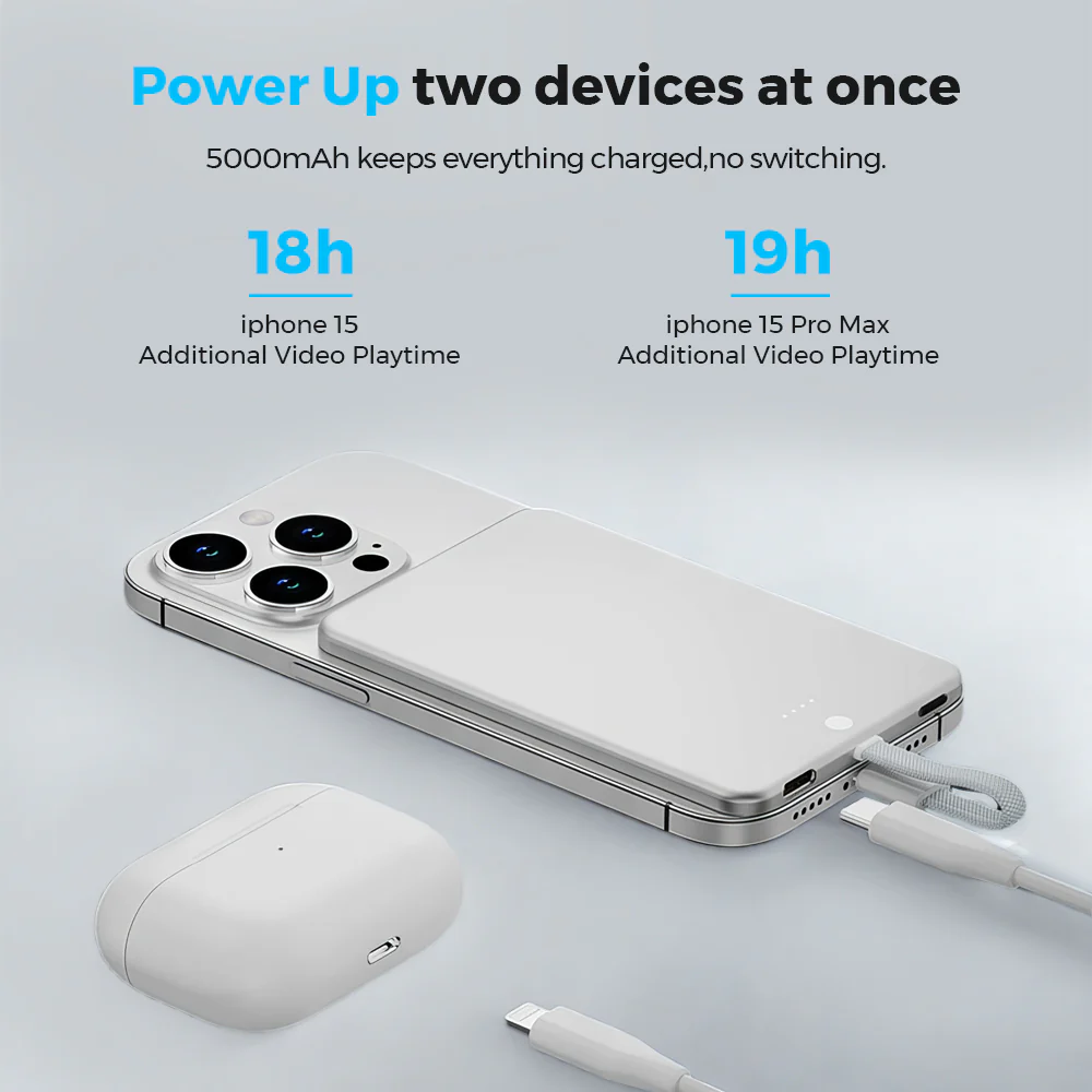 Zero Power Metal 5000- World's Thinnest Power Bank - Image 9