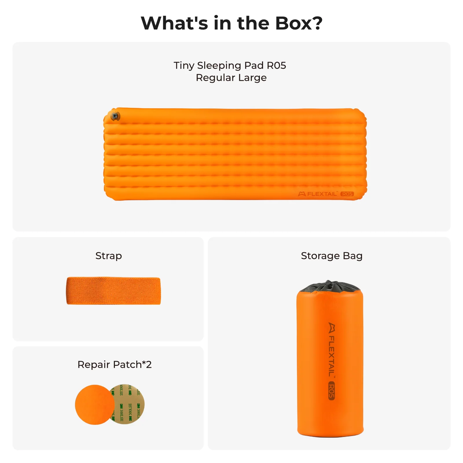 TINY Sleeping Pad R05 Large- Larger, Lighter, More Comfortable (196cm, 5.6 R-value) - Image 12