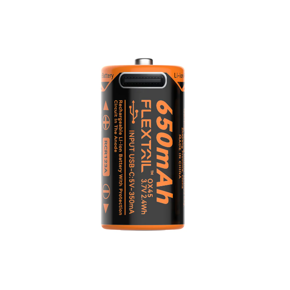ZERO BATTERY  - High Performance RCR123A Li-ion Battery - Image 5